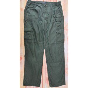 5.11 Tactical Series Cargo Pants 36/34 In Olive Green